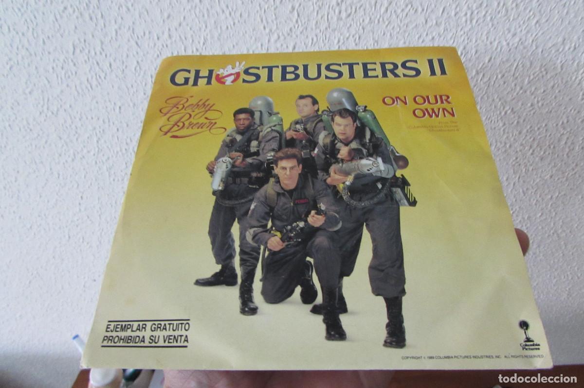 Discos de vinilo: GHOSTBUSTERS II - SINGLE PROMO 1989 - Foto 2