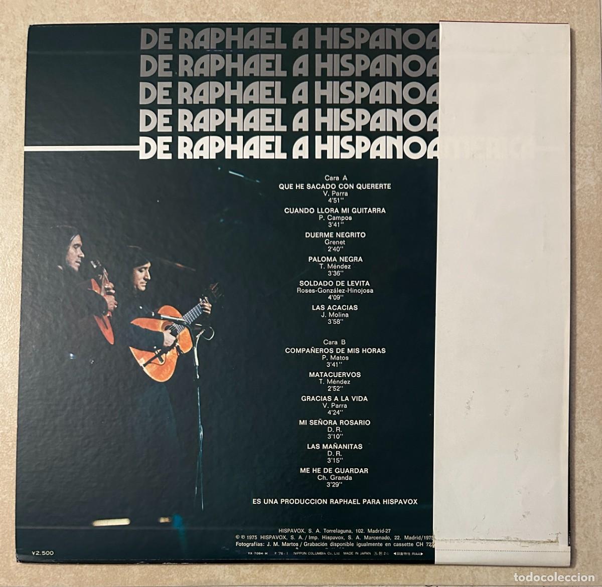 Discos de vinilo: RAPHAEL Y LOS GEMELOS VINILO LP JAPON PROMOCIONAL OBI INSERT - Foto 3