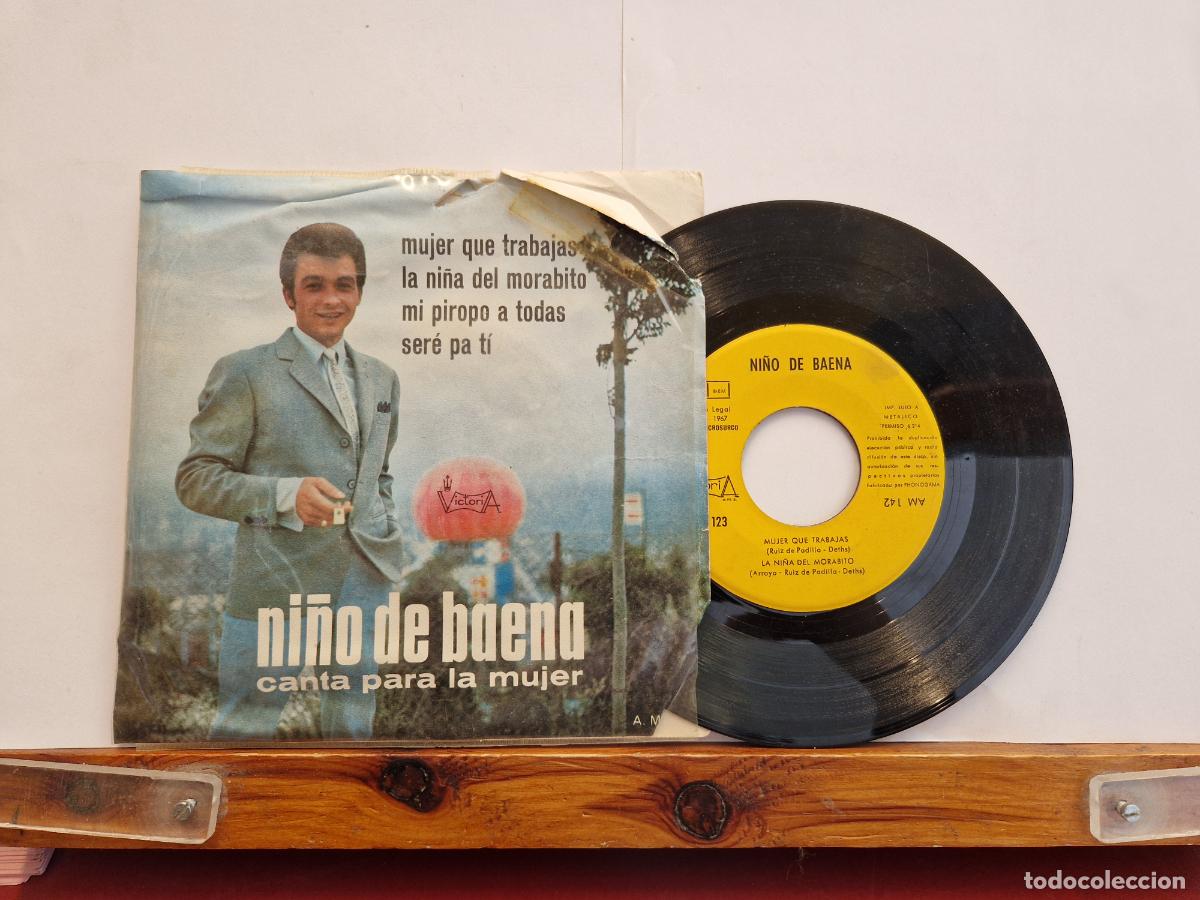 Discos de vinilo: SINGLE. NI&Ntilde;O DE BAENA. CANTA PARA LA MUJER. - Foto 1