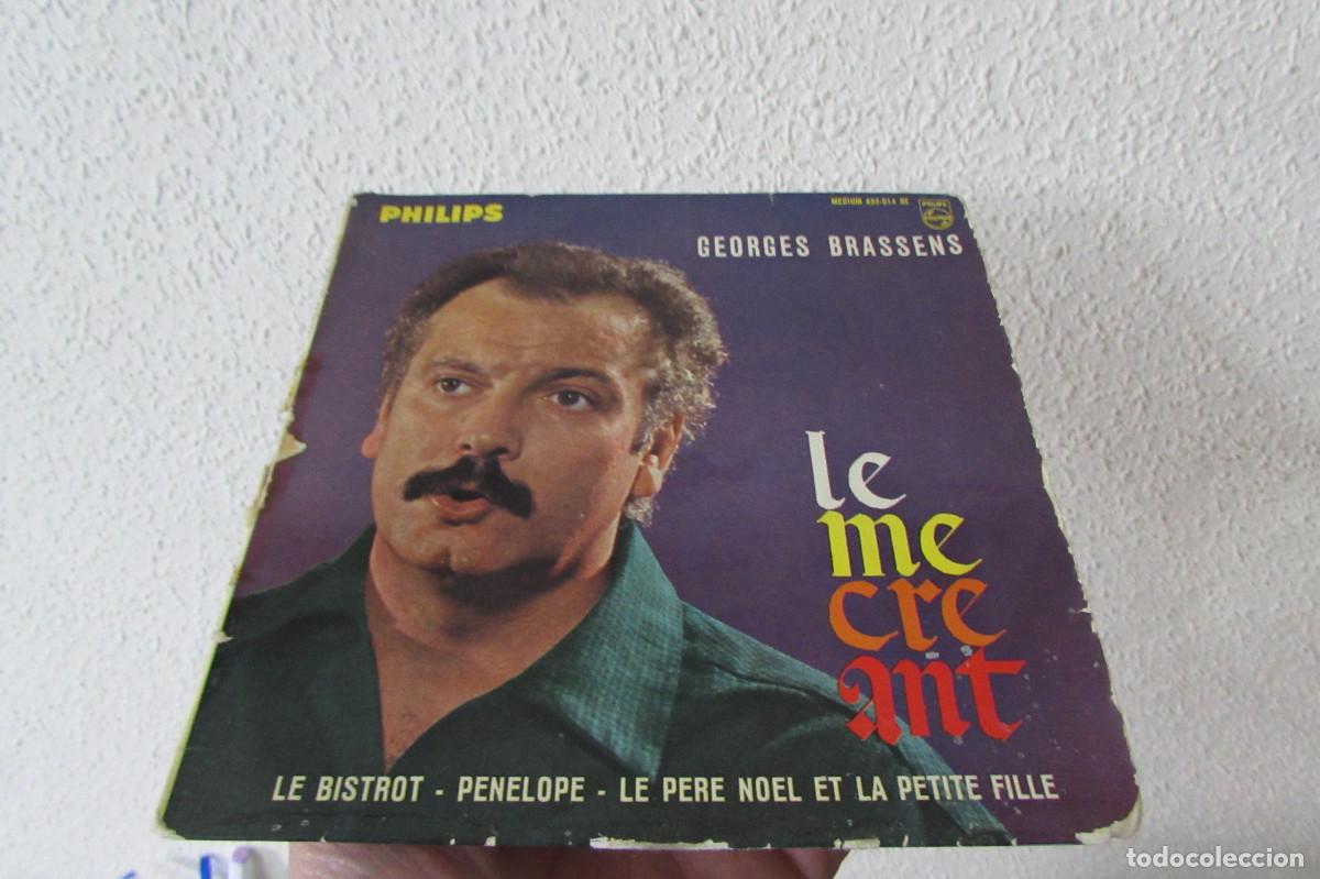 Discos de vinilo: GEORGES BRASSENS LE MECREANT - Foto 1