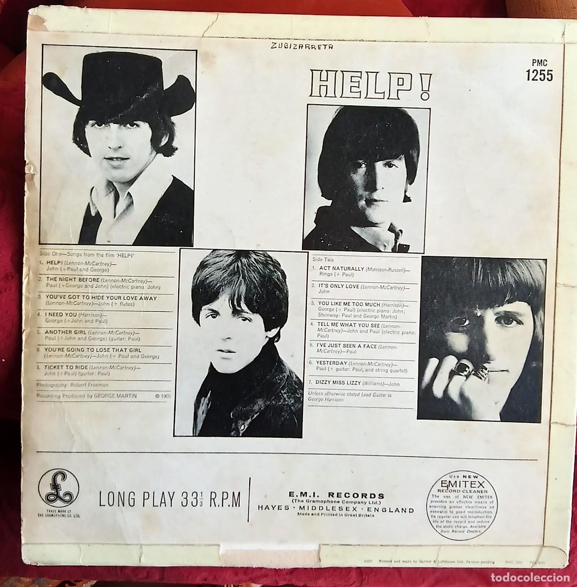 Discos de vinilo: THE BEATLES-Help /// Edi.1965 UK - Foto 3