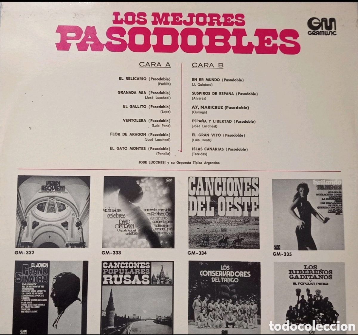 Discos de vinilo: Los Mejores Pasodobles - Foto 2