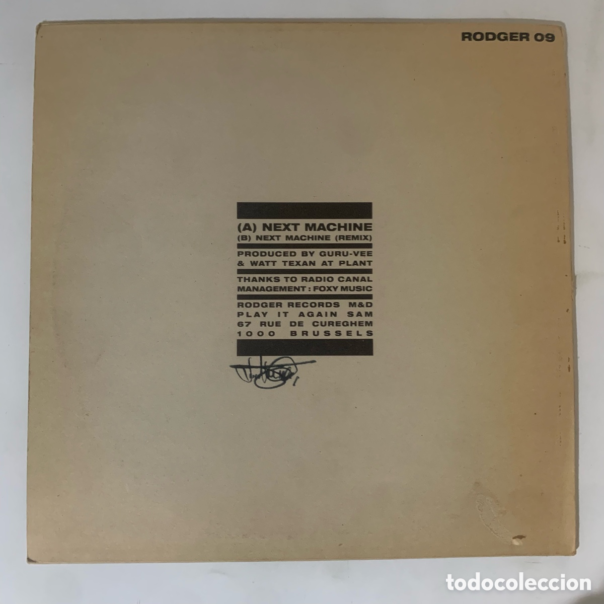 Discos de vinilo: MAXI 12 Circle Jay &ndash; Next Machine EDICION BELGA DE 1988 - Foto 2