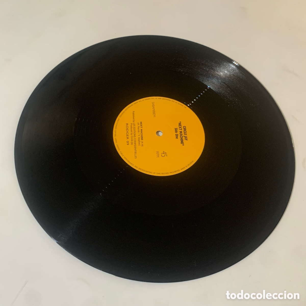 Discos de vinilo: MAXI 12 Circle Jay &ndash; Next Machine EDICION BELGA DE 1988 - Foto 4