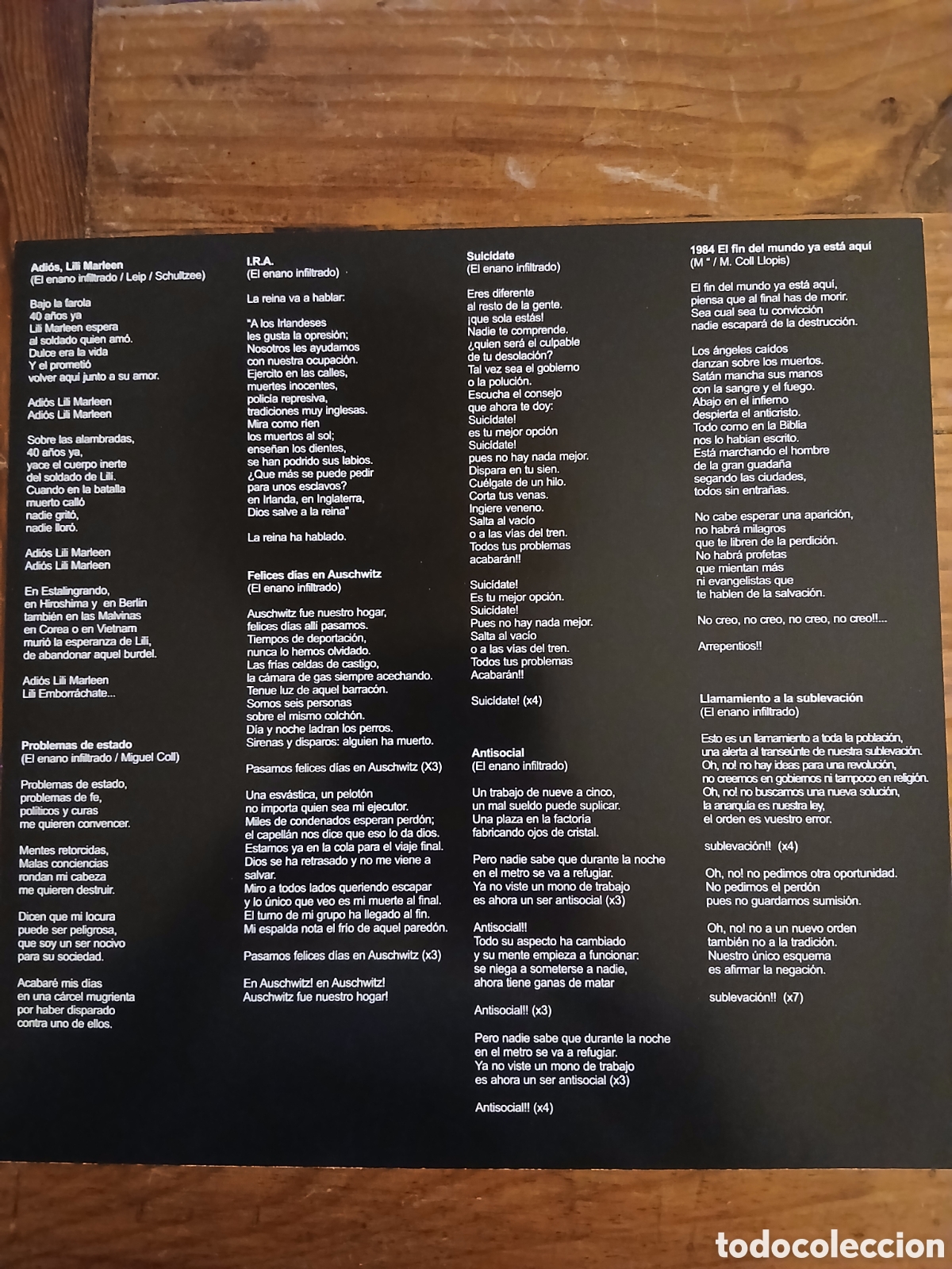 Discos de vinilo: Interterror mini lp 2014 - Foto 3