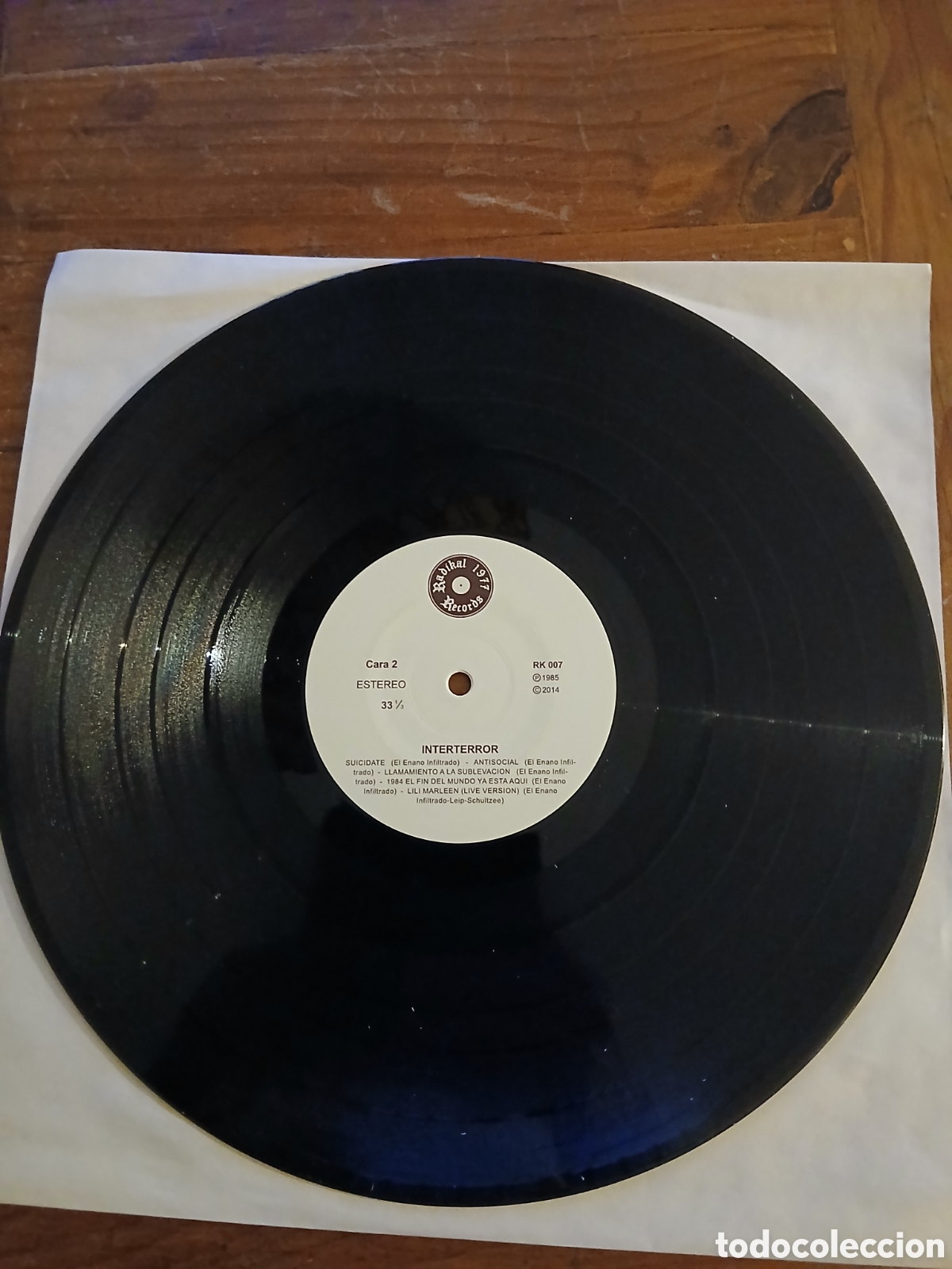 Discos de vinilo: Interterror mini lp 2014 - Foto 4