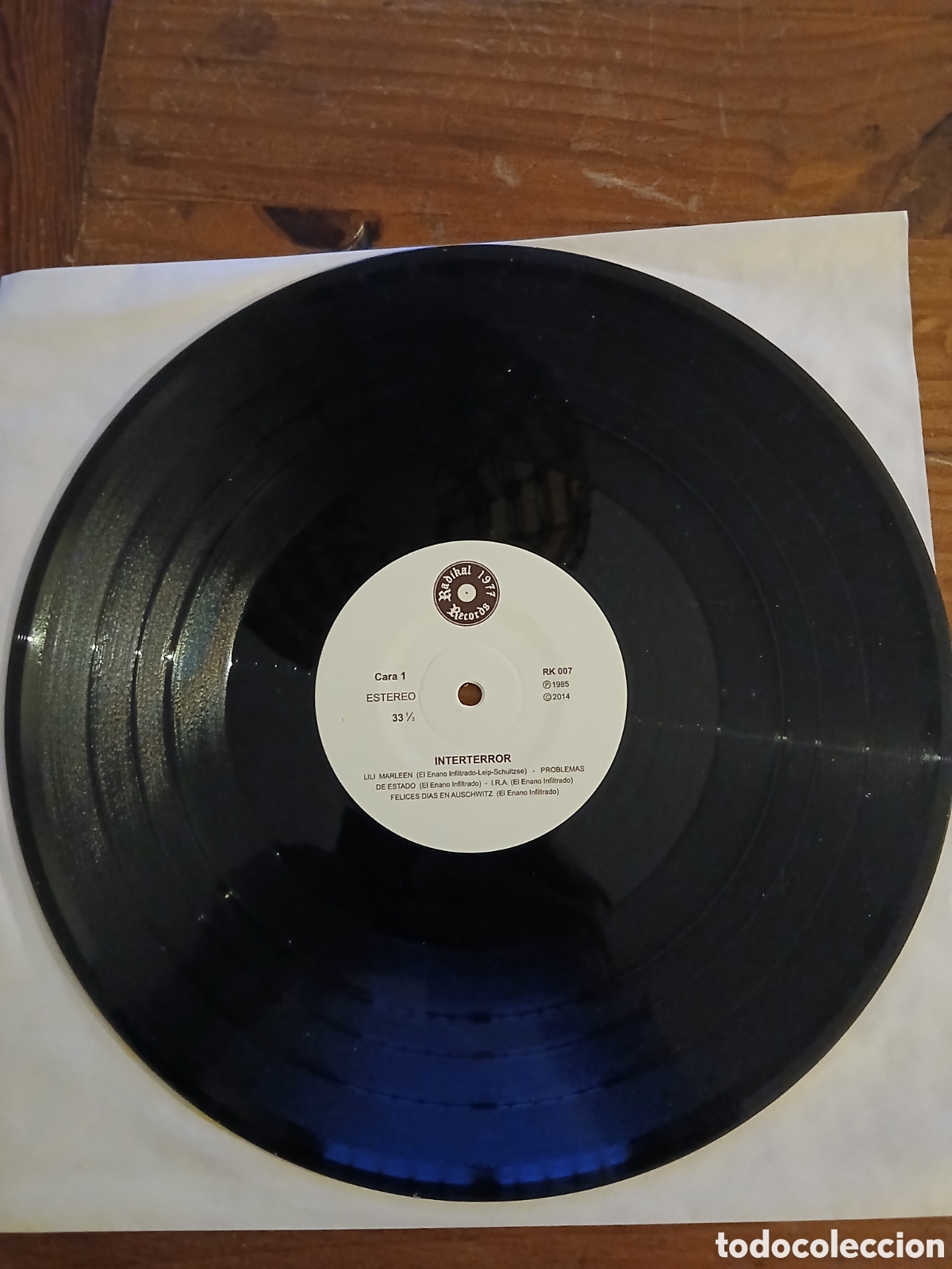 Discos de vinilo: Interterror mini lp 2014 - Foto 5