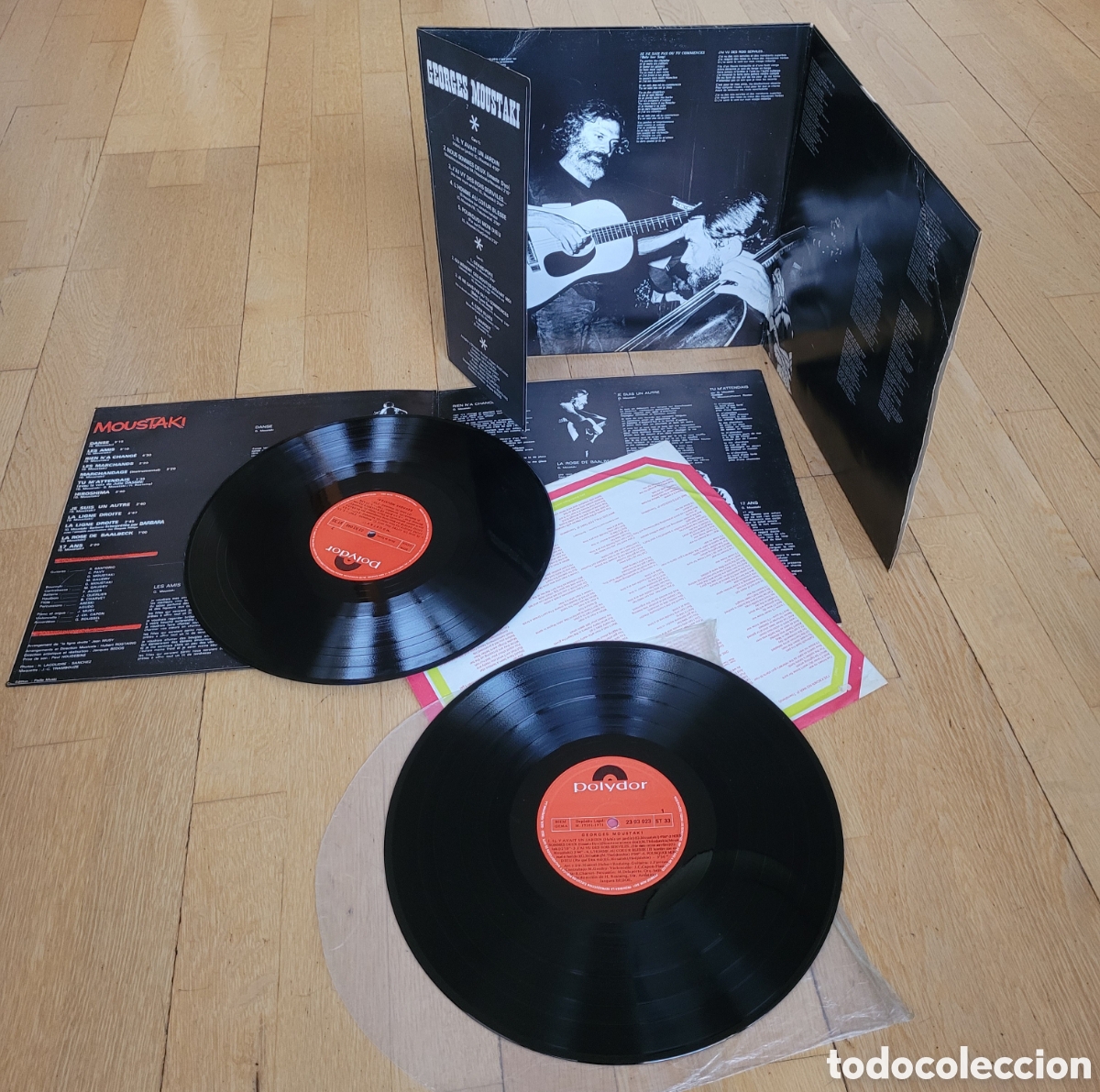 Discos de vinilo: Lote Georges Moustaki 2 lp. - Foto 2