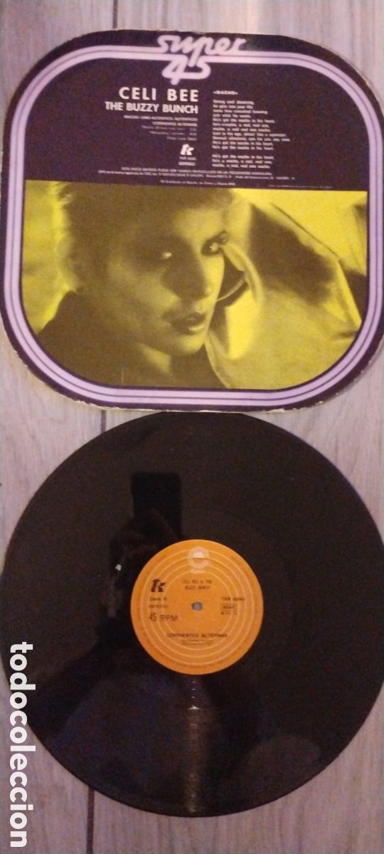 Discos de vinilo: CELI BEE & THE BUZZY BUNCH-MACHO-MAXI-EPIC/SPAIN-IB - Foto 4
