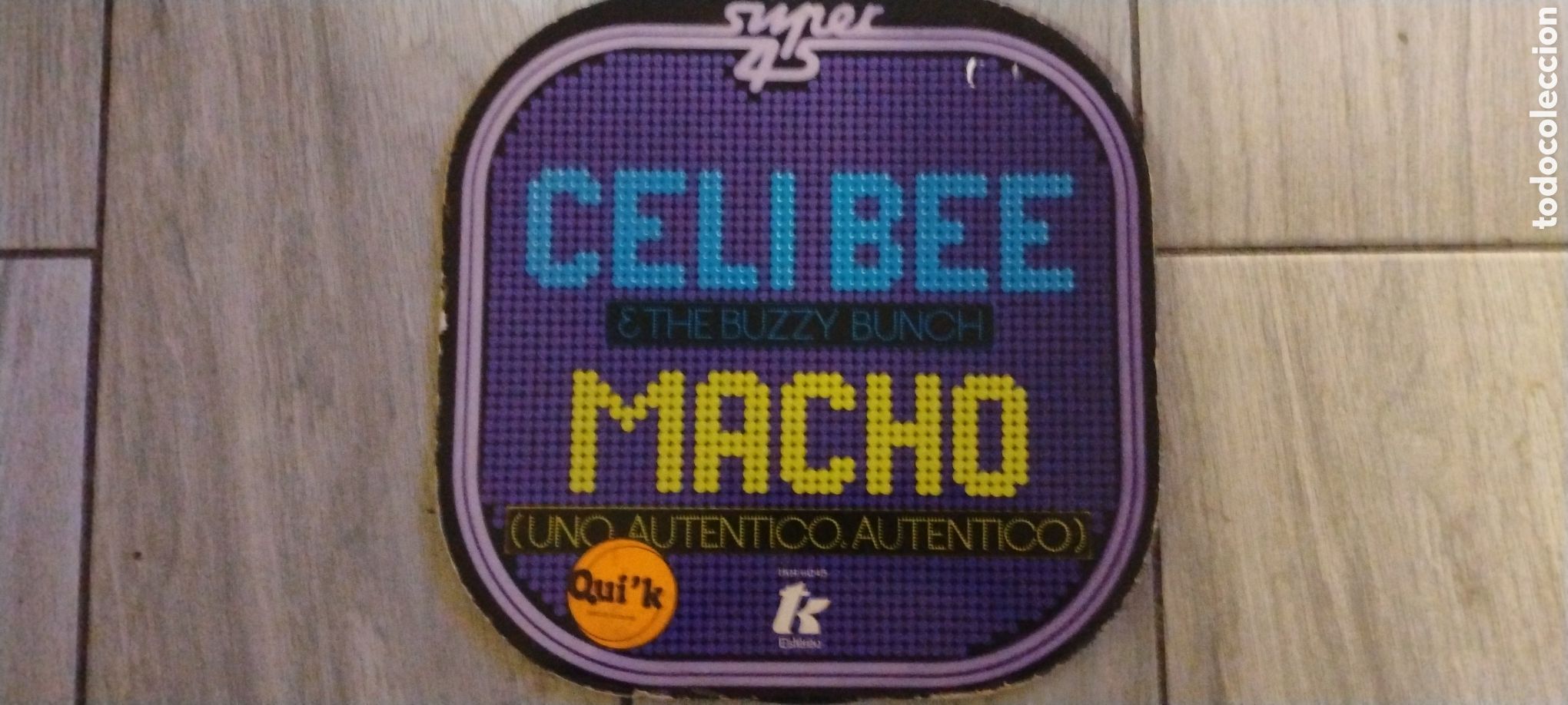 Discos de vinilo: CELI BEE & THE BUZZY BUNCH-MACHO-MAXI-EPIC/SPAIN-IB - Foto 1