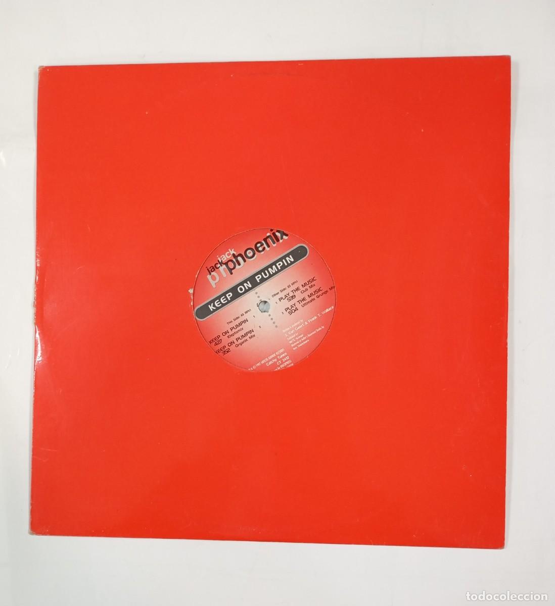 Discos de vinilo: JACK PHOENIX. KEEP ON PUMPIN. MAXI-SINGLE. TDKDA16 - Foto 1