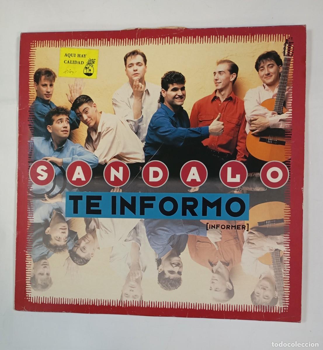 Discos de vinilo: Sandalo &ndash; Te Informo. MAXI-SINGLE. TDKDA16 - Foto 1