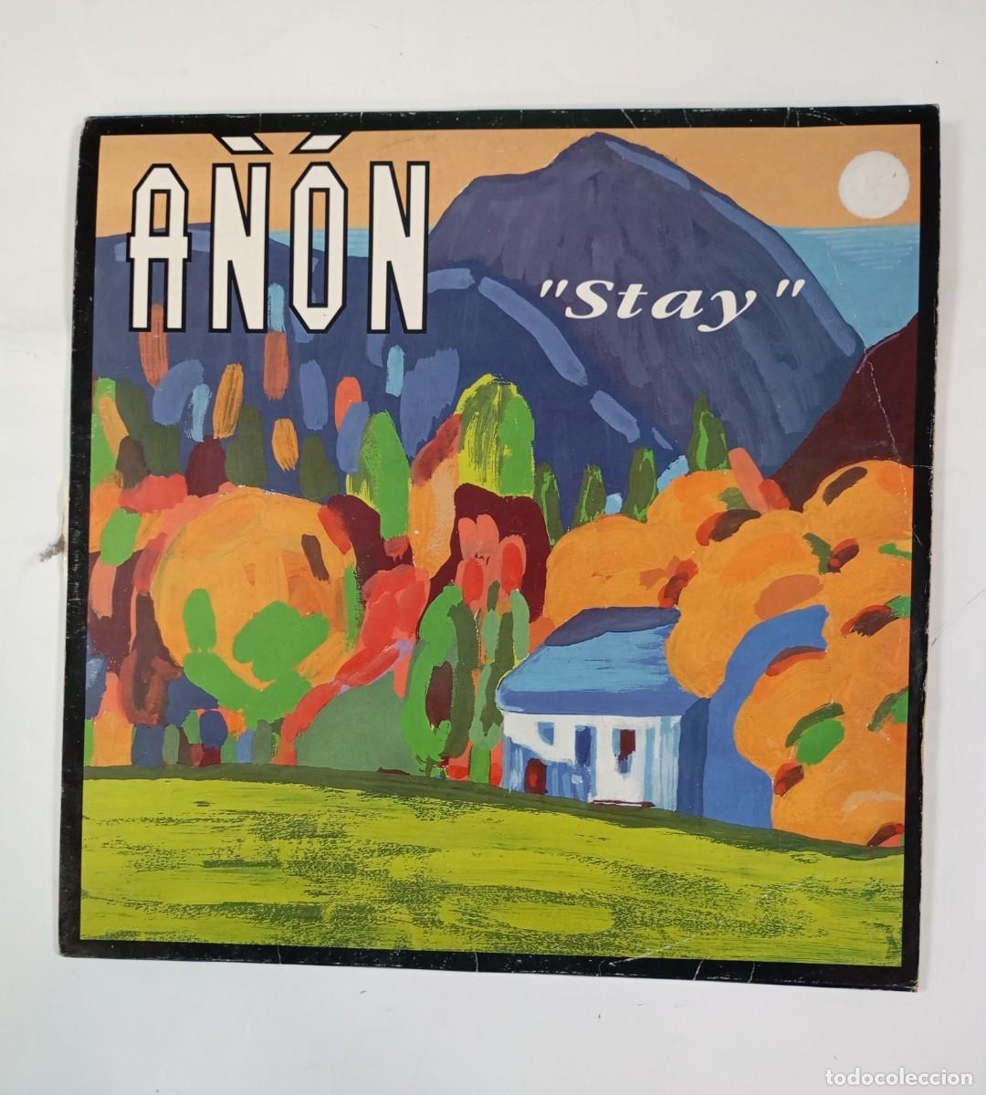 Discos de vinilo: A&Ntilde;&Oacute;N. STAY. MAXI-SINGLE. TDKDA17 - Foto 1