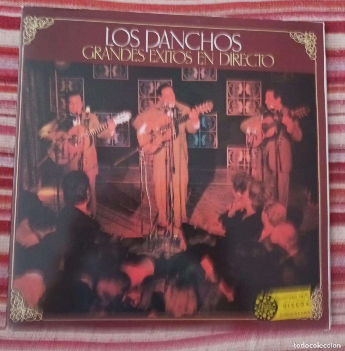 Discos de vinilo: PANCHOS (LOS) - GRANDES EXITOS EN DIRECTO - 2 LPS - Foto 1