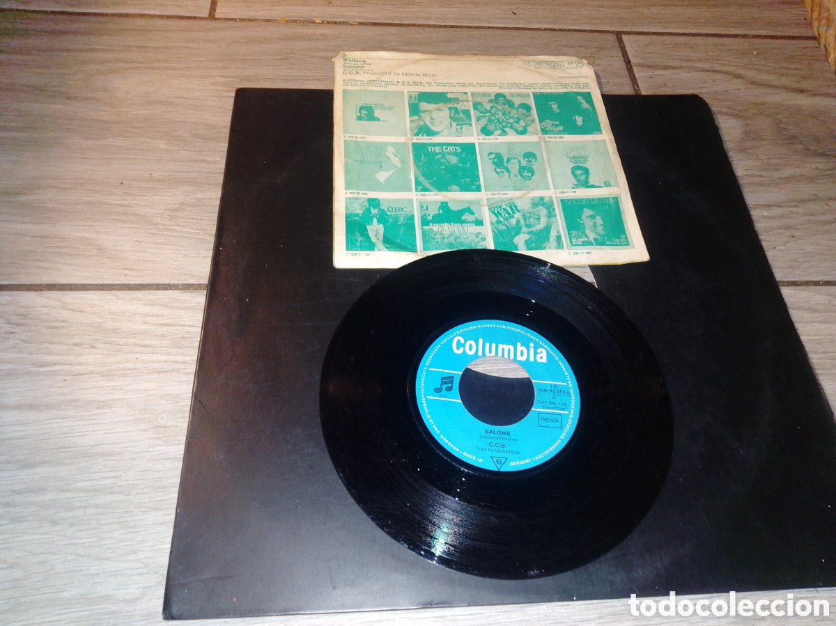 Discos de vinilo: CCS - WALKING - SINGLE - GERMANY - COLUMBIA - CC - - Foto 2