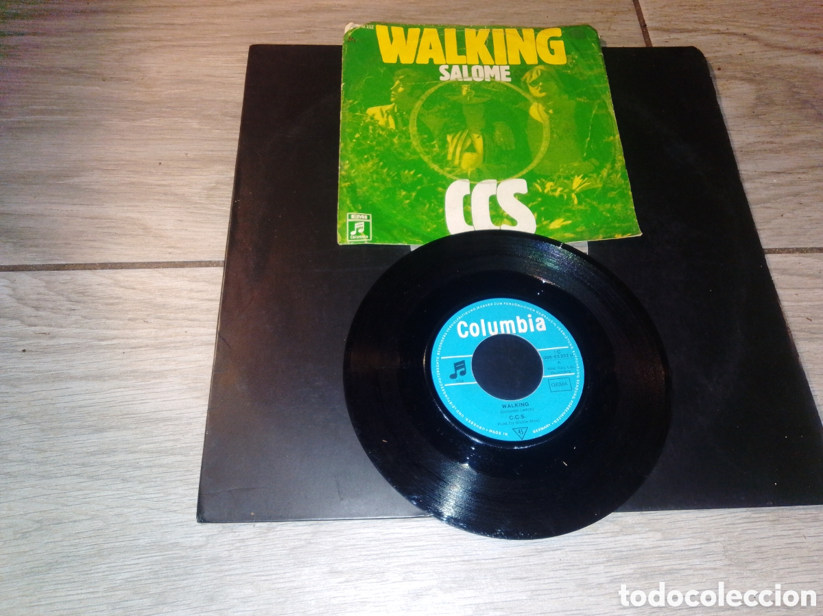 Discos de vinilo: CCS - WALKING - SINGLE - GERMANY - COLUMBIA - CC - - Foto 1