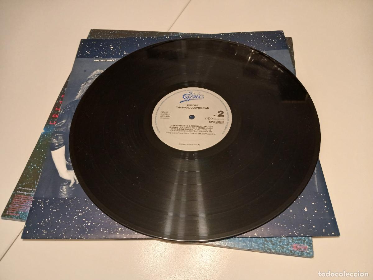 Discos de vinilo: Europe &lrm;&ndash; The Final Countdown- (1986) LP disco vinilo - Foto 4