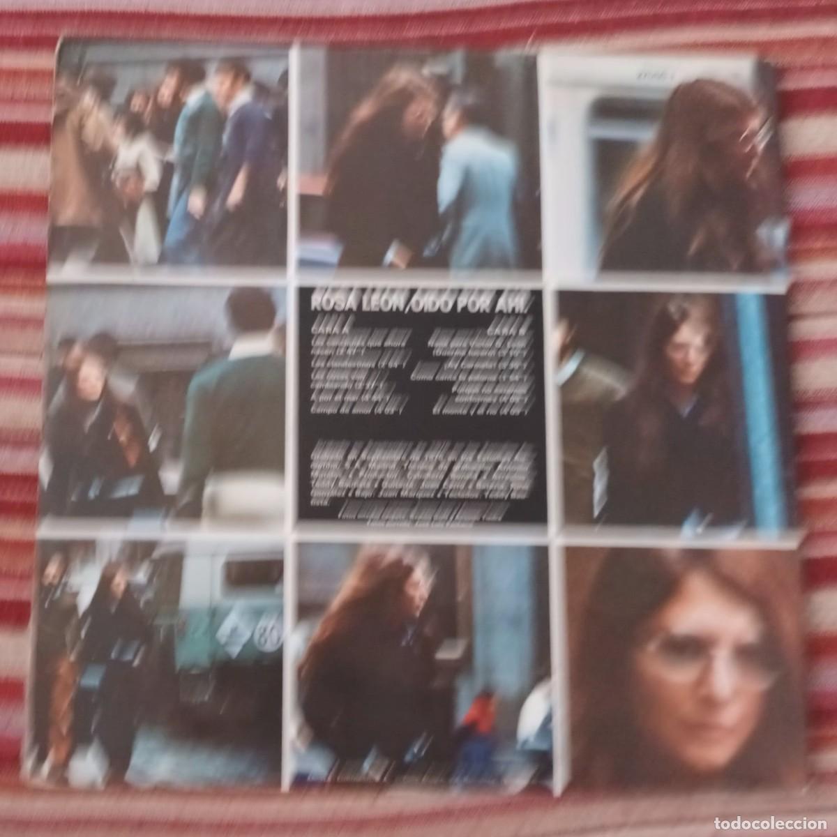 Discos de vinilo: ROSA LEON - O&Iacute;DO POR AH&Iacute; - LP - Foto 2