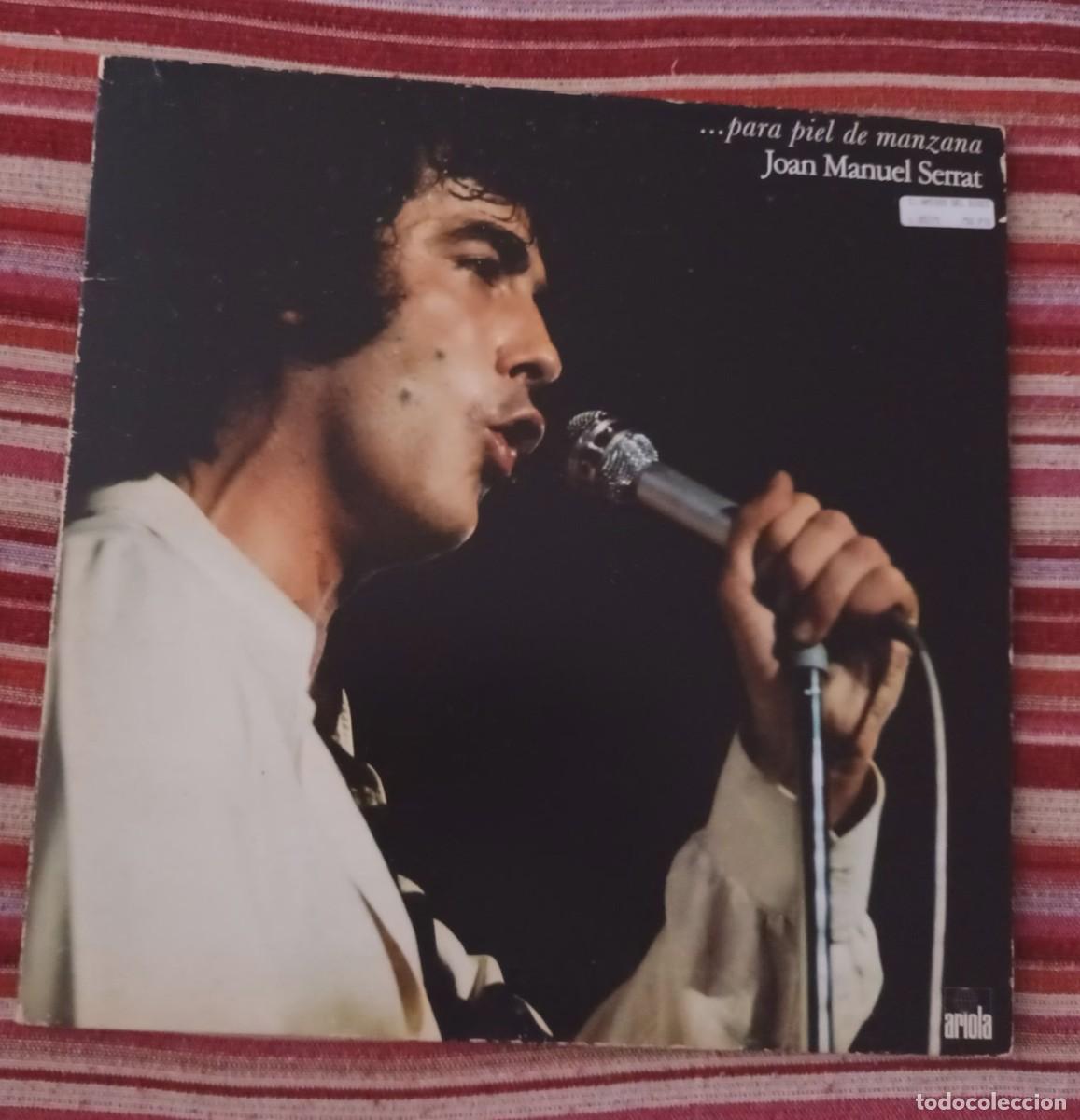 Discos de vinilo: SERRAT - PARA PIEL DE MANZANA - LP - Foto 1