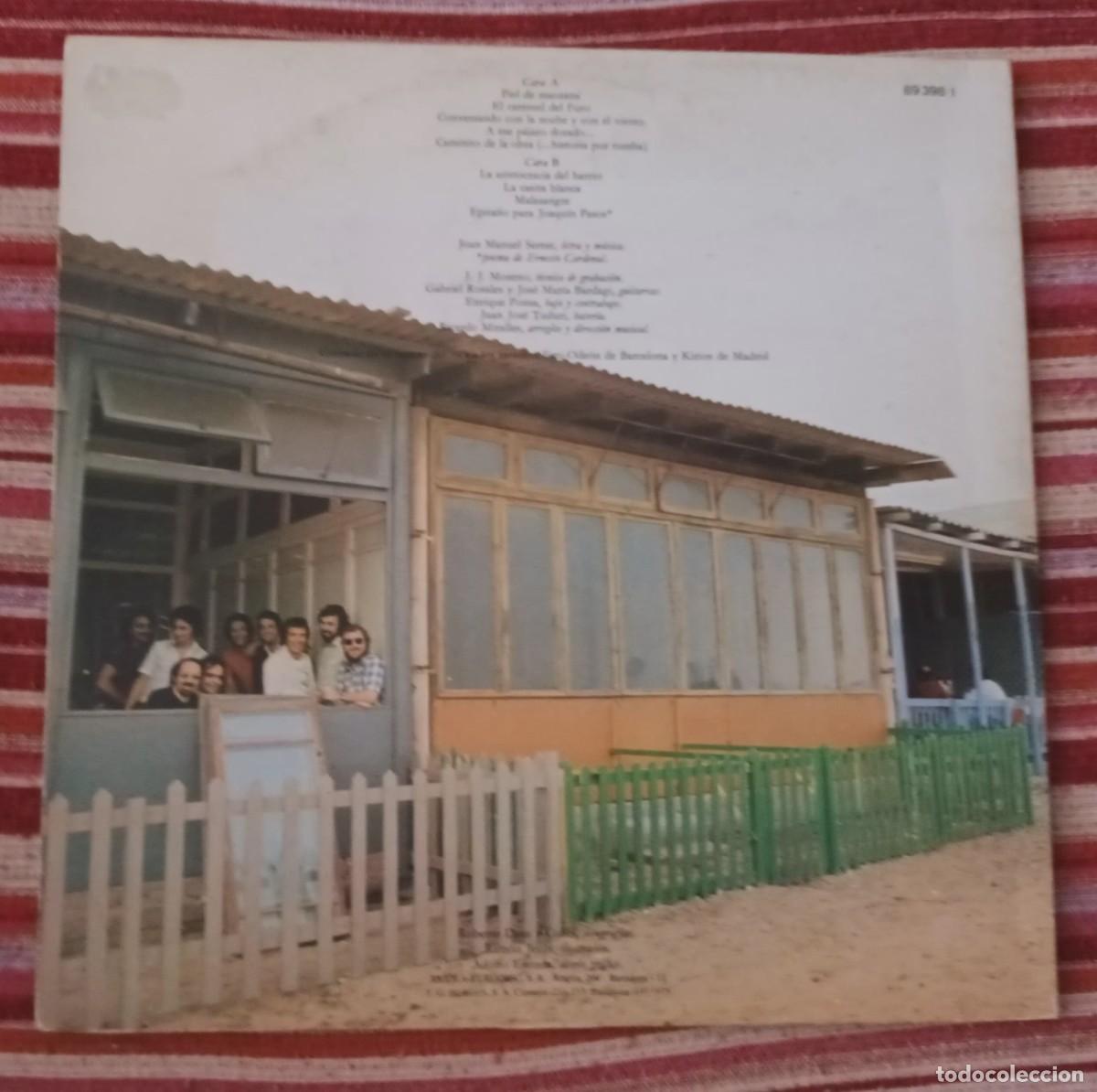 Discos de vinilo: SERRAT - PARA PIEL DE MANZANA - LP - Foto 2