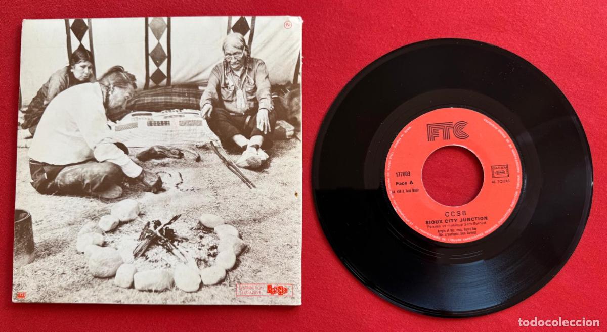 Discos de vinilo: sioux city junction / tomahawk EX EX single - Foto 2