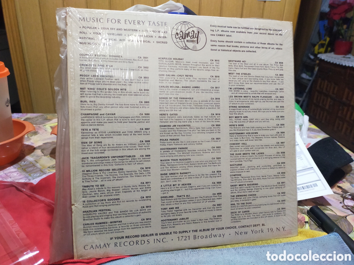 Discos de vinilo: Nat King cole LP u.s.a. 1963 - Foto 2