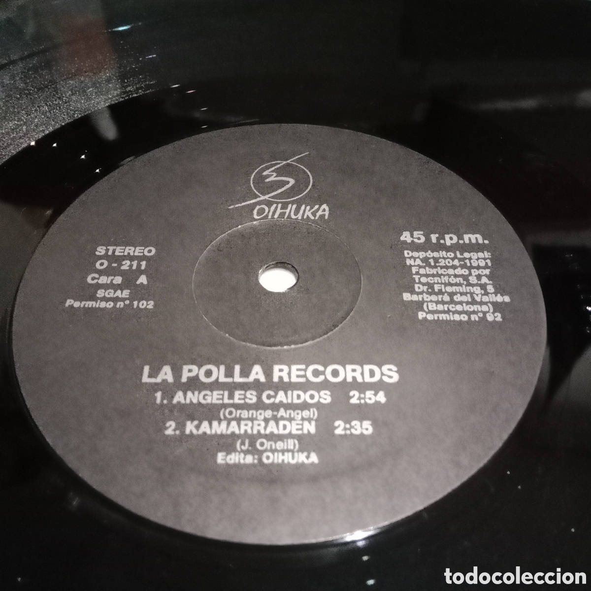 Discos de vinilo: LA POLLA RECORDS - &iexcl;BARMAN! - EP 12&rdquo; - Foto 6