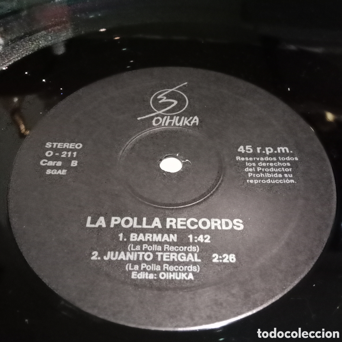 Discos de vinilo: LA POLLA RECORDS - &iexcl;BARMAN! - EP 12&rdquo; - Foto 7