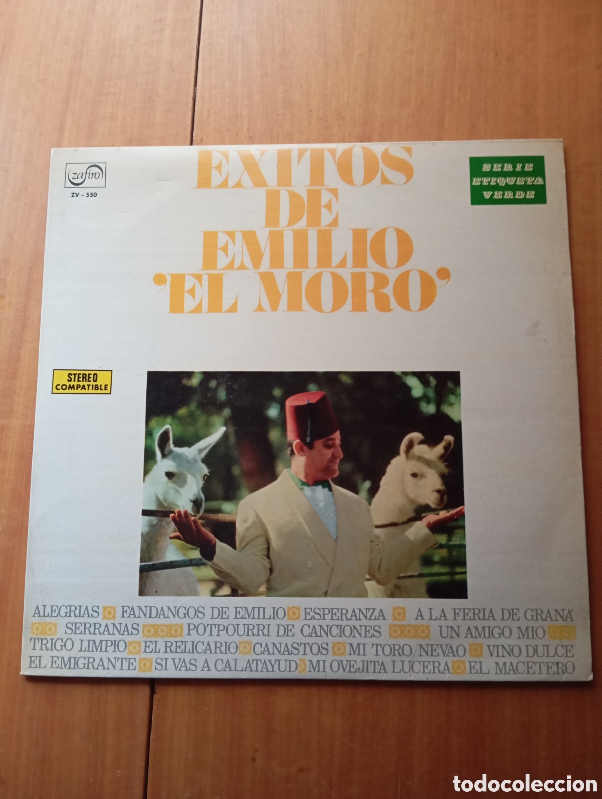 Discos de vinilo: &Eacute;xitos de Emilio el Moro LP - Foto 1
