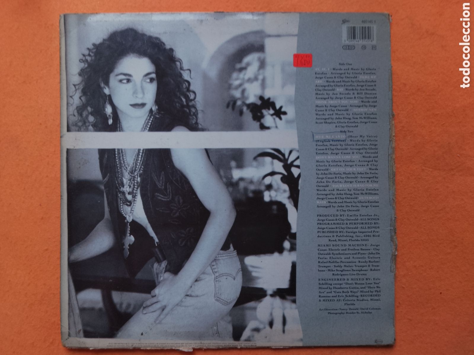 Discos de vinilo: GLORIA ESTEFAN - CUTS FROM WAYS - Foto 2