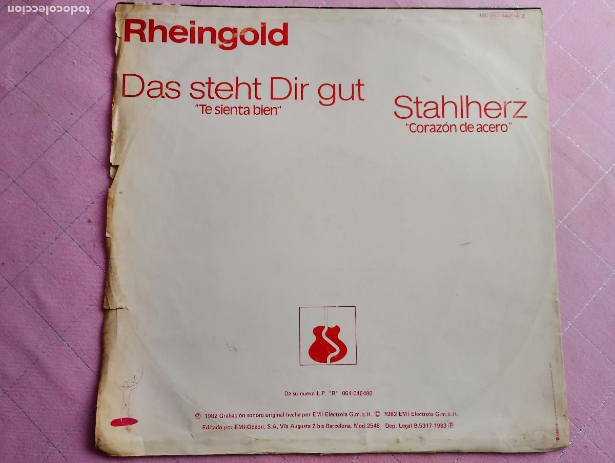 Discos de vinilo: Rheingold &lrm;&ndash; Te Sienta Bien = Das Steht Dir Gut 1983 - Foto 3