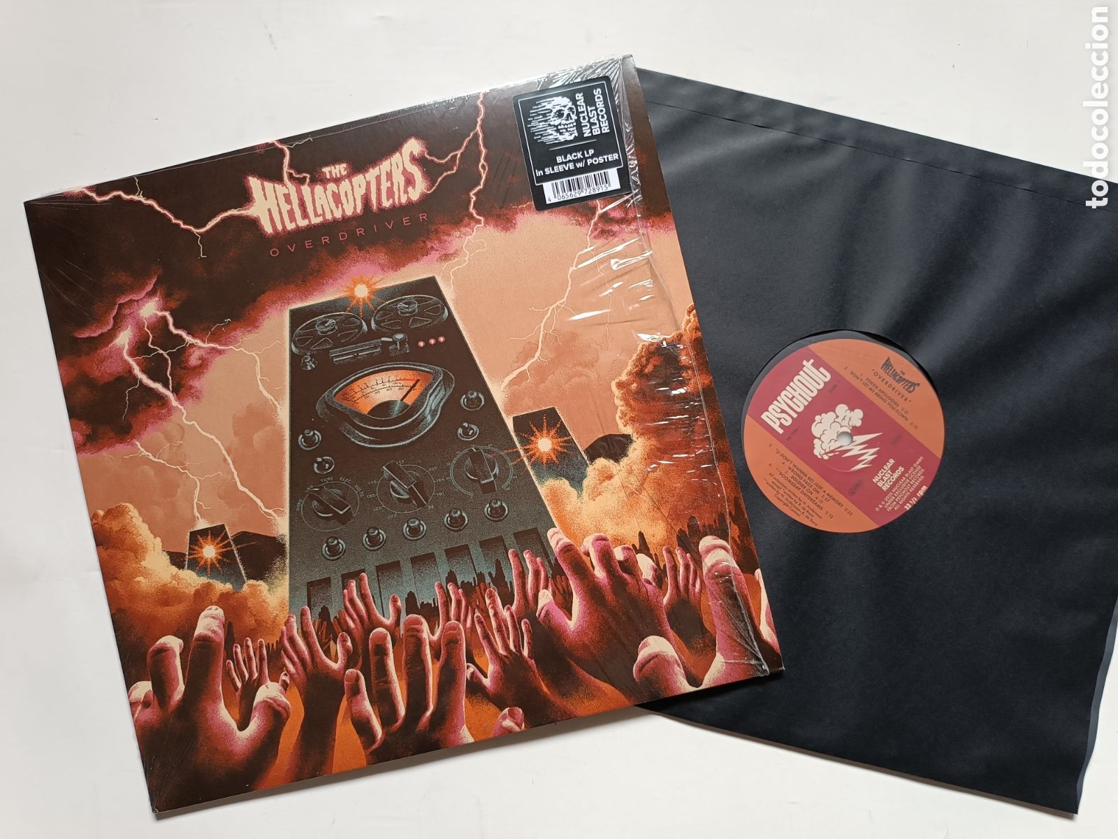 Discos de vinilo: LP: THE HELLACOPTERS - Overdriver (Nuclear Blast, 2025) + Poster - - Foto 4