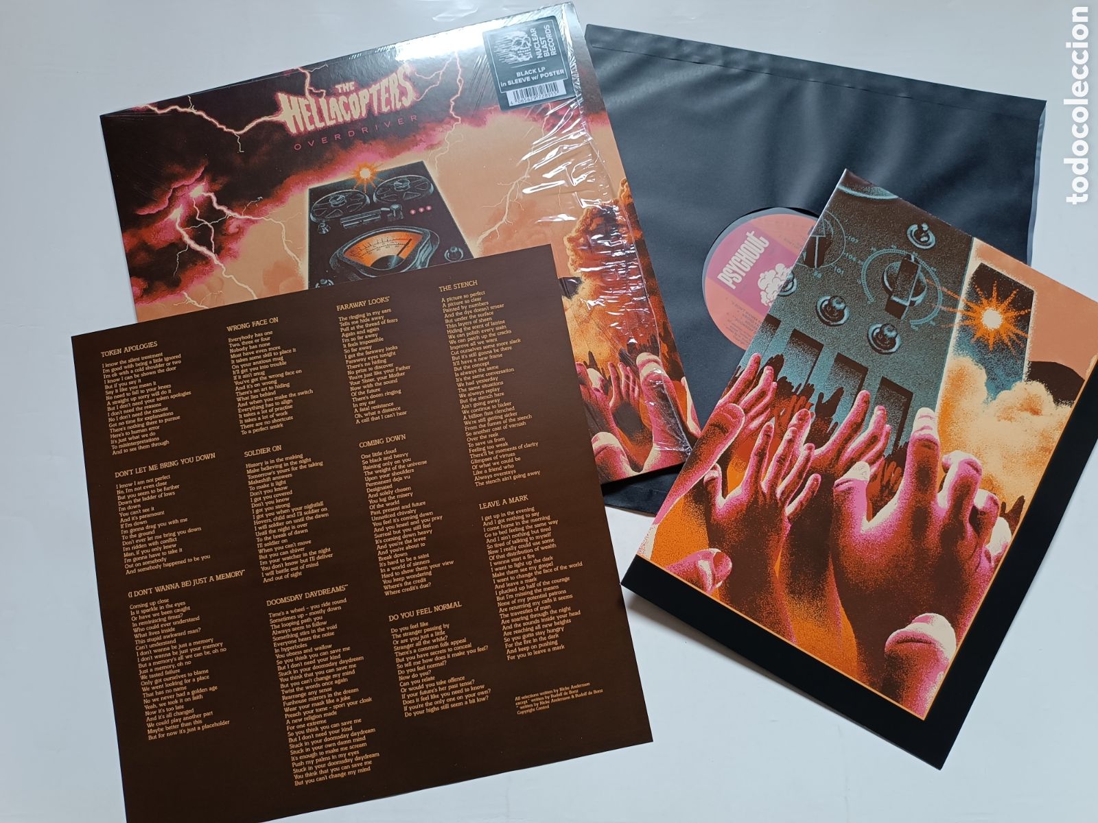 Discos de vinilo: LP: THE HELLACOPTERS - Overdriver (Nuclear Blast, 2025) + Poster - - Foto 5