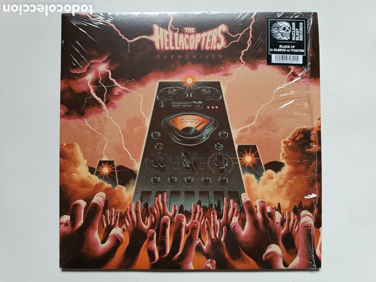 Discos de vinilo: LP: THE HELLACOPTERS - Overdriver (Nuclear Blast, 2025) + Poster - - Foto 1