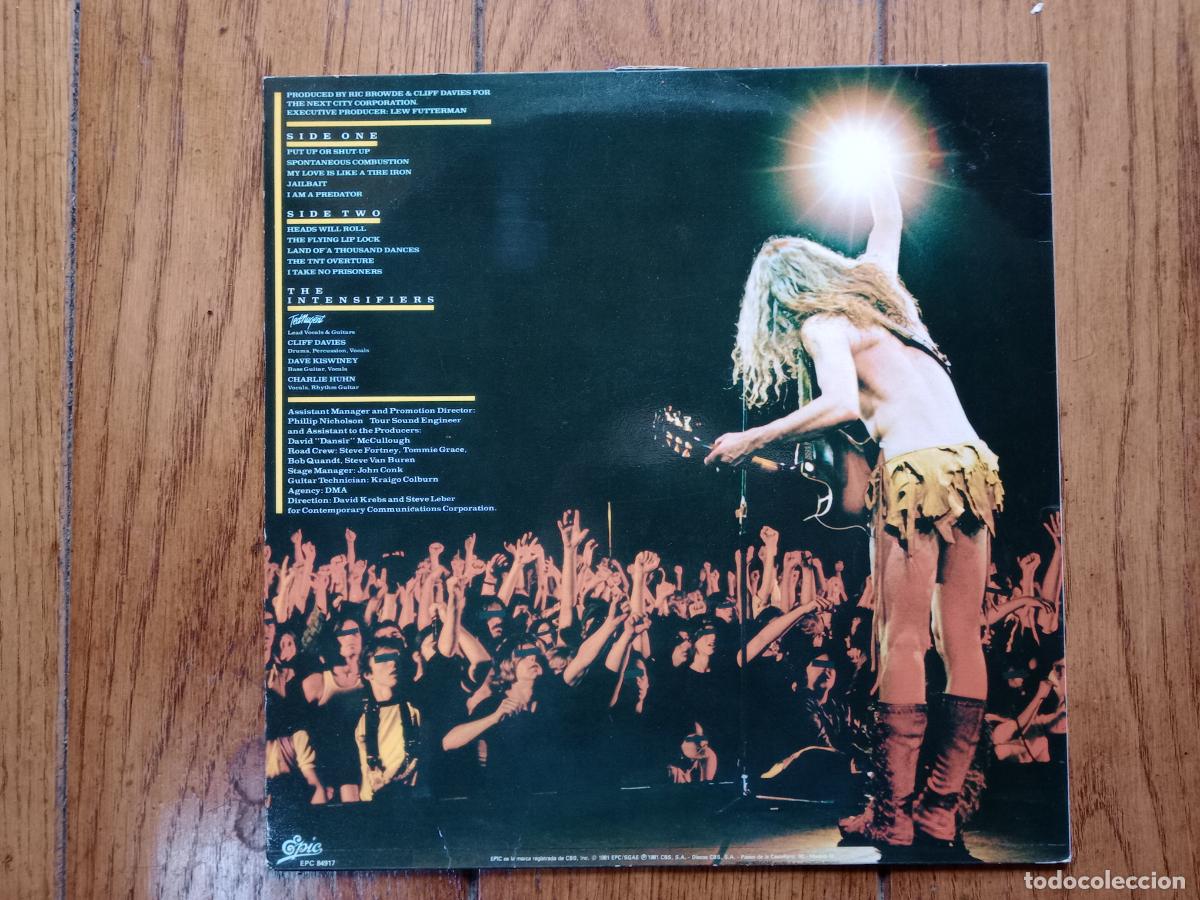 Discos de vinilo: Ted Nugent - intensities in 10 cities - Foto 2