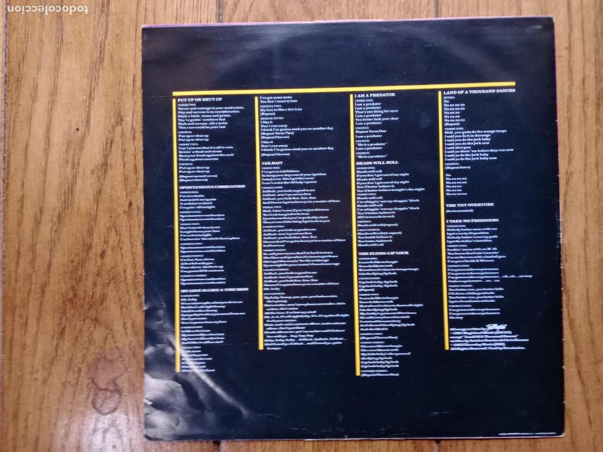 Discos de vinilo: Ted Nugent - intensities in 10 cities - Foto 4