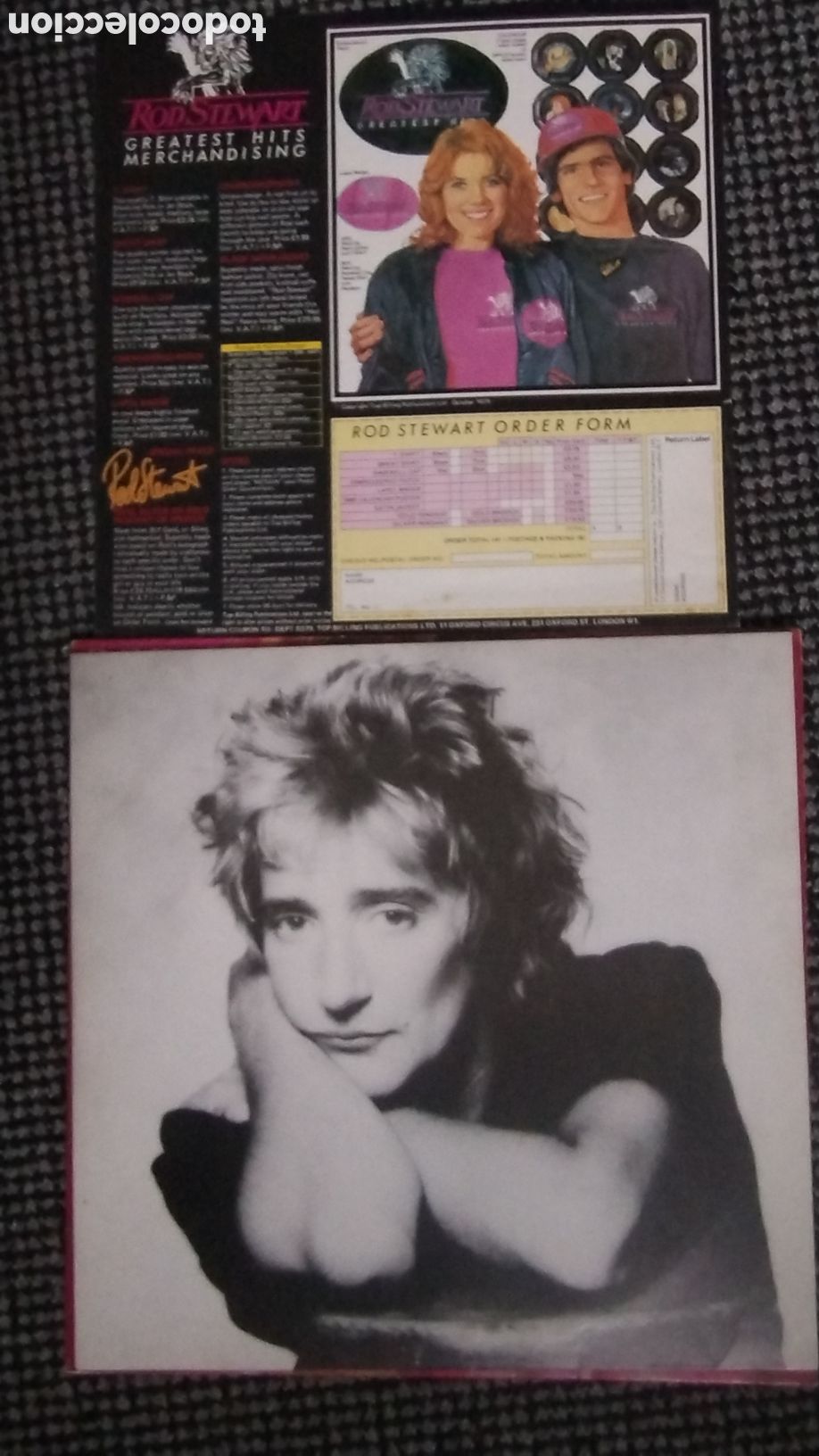 Discos de vinilo: ROD STEWART GREATEST HITS LP - Foto 3
