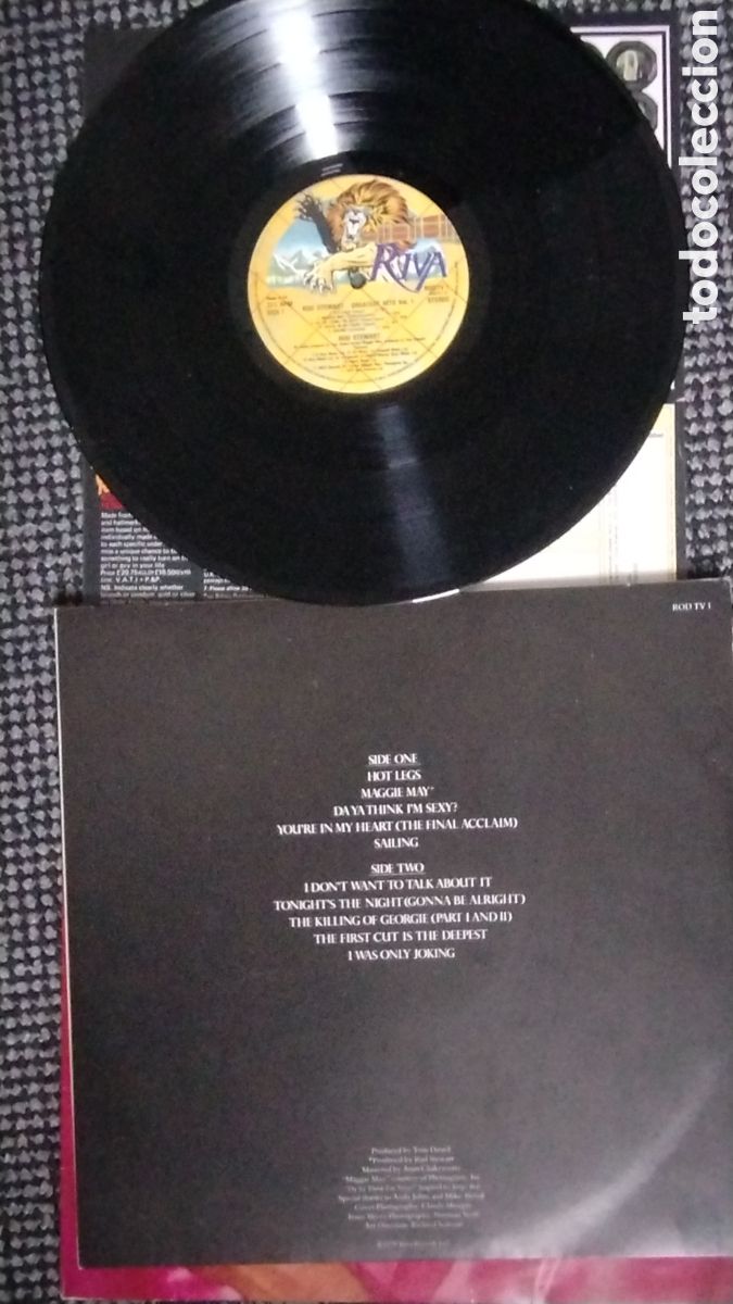 Discos de vinilo: ROD STEWART GREATEST HITS LP - Foto 4