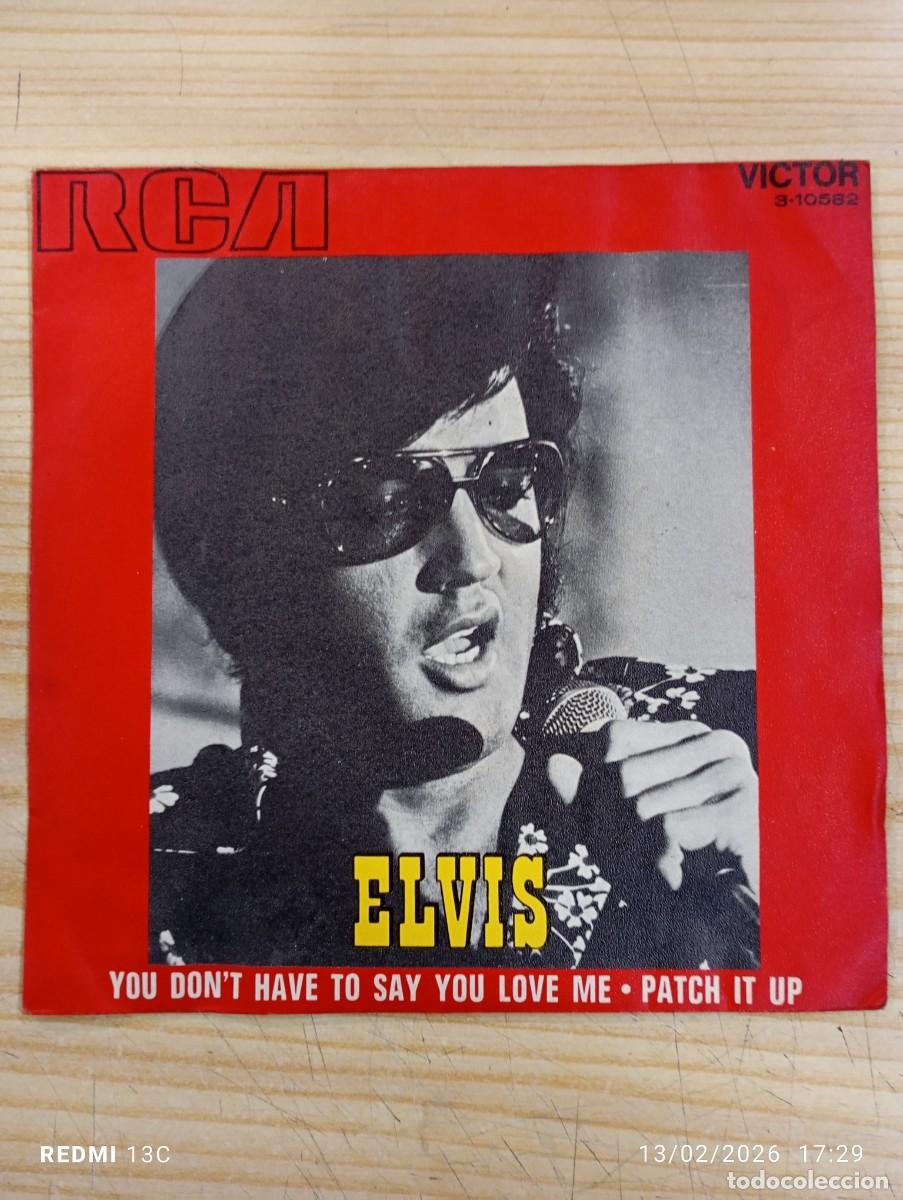 Discos de vinilo: ELVIS YOU DONT HAVE .... / PATCH IT UP - Foto 1