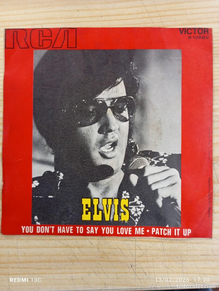 Discos de vinilo: ELVIS YOU DONT HAVE .... / PATCH IT UP - Foto 2