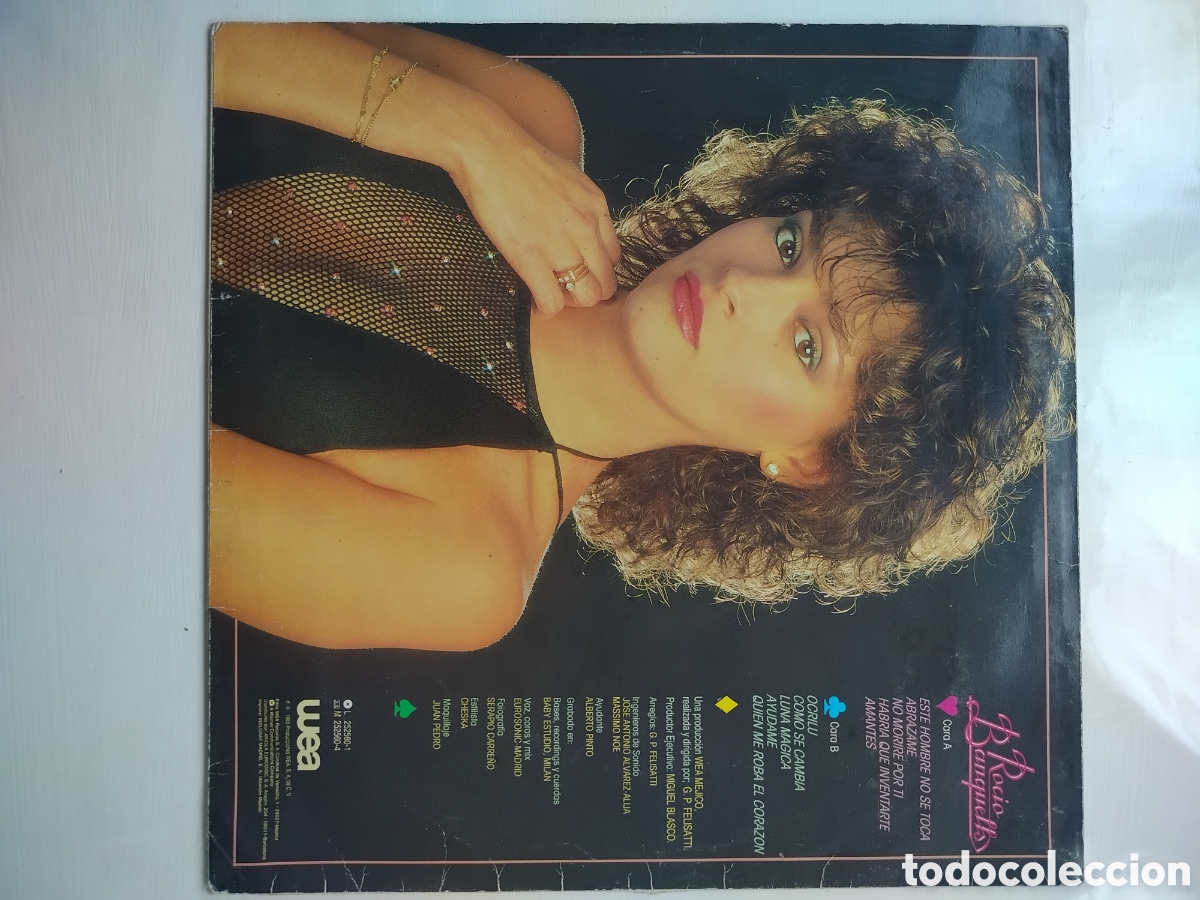 Discos de vinilo: Roc&iacute;o Banquells LP 1985 - Foto 2