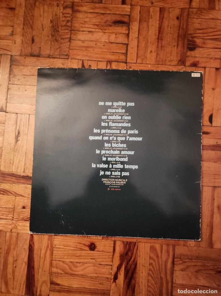 Discos de vinilo: Jacques Brel Ne Me Quitte Pas Lp vinyl - Foto 3