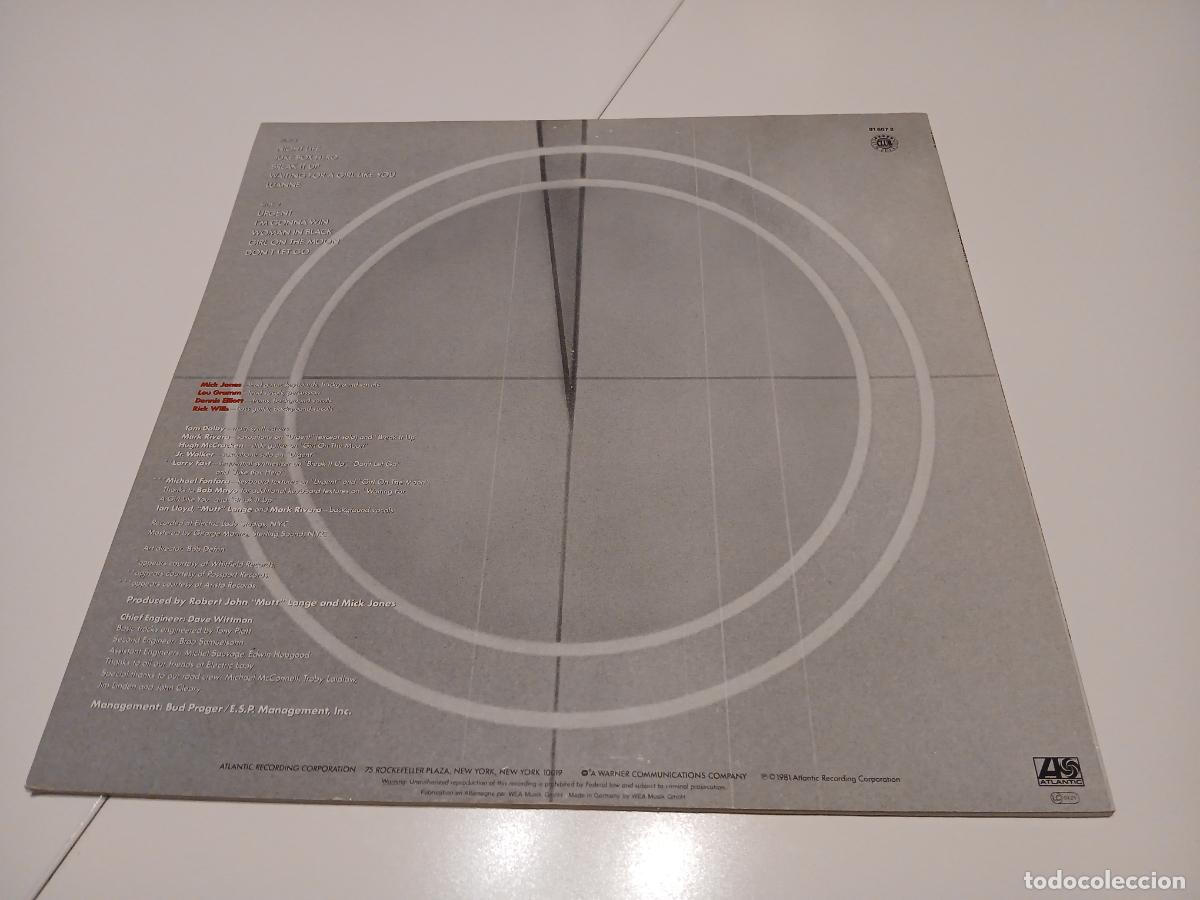 Discos de vinilo: Foreigner &ndash; 4- (1982) LP disco vinilo - Foto 7
