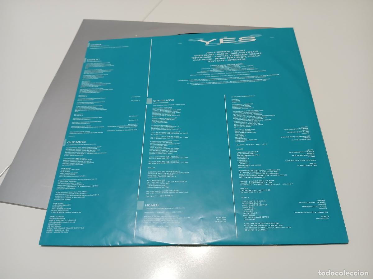 Discos de vinilo: Yes &ndash; 90125- LP disco vinilo - Foto 5