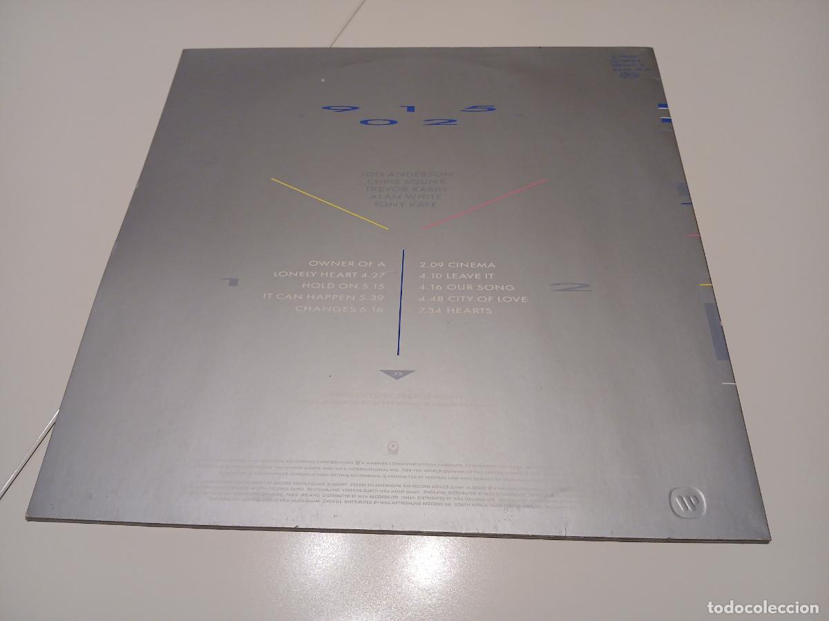 Discos de vinilo: Yes &ndash; 90125- LP disco vinilo - Foto 8