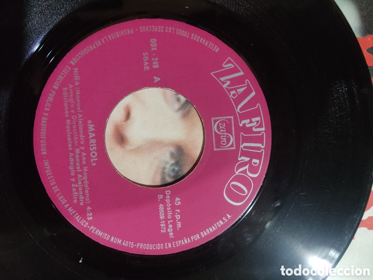 Discos de vinilo: Marisol ni&ntilde;a tienes que so&ntilde;ar - Foto 3