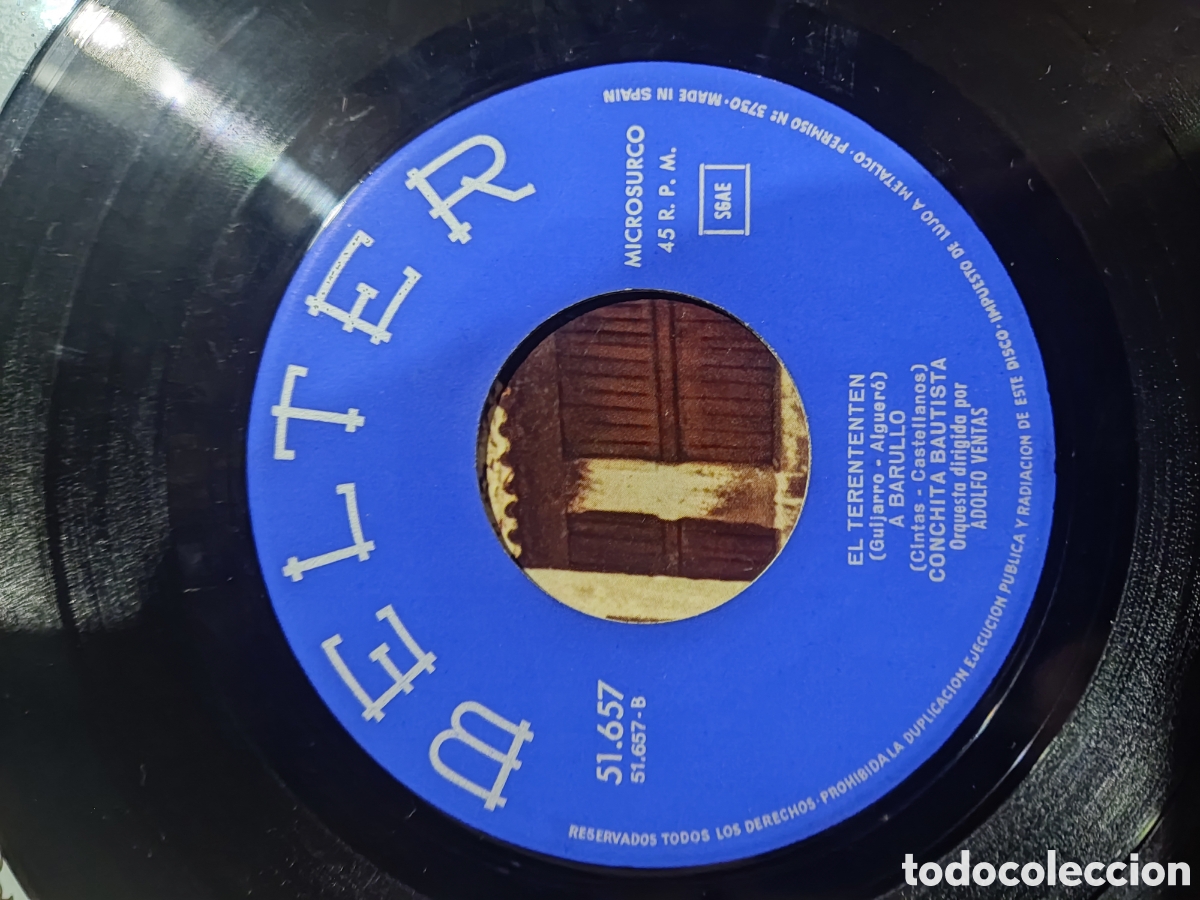 Discos de vinilo: Conchita Bautista ( a&ntilde;o 1966 ) - Foto 3