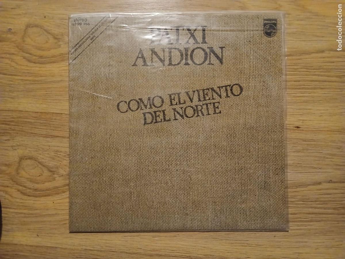 Discos de vinilo: Patxi Andi&oacute;n &ndash; Como el viento del norte - Foto 1