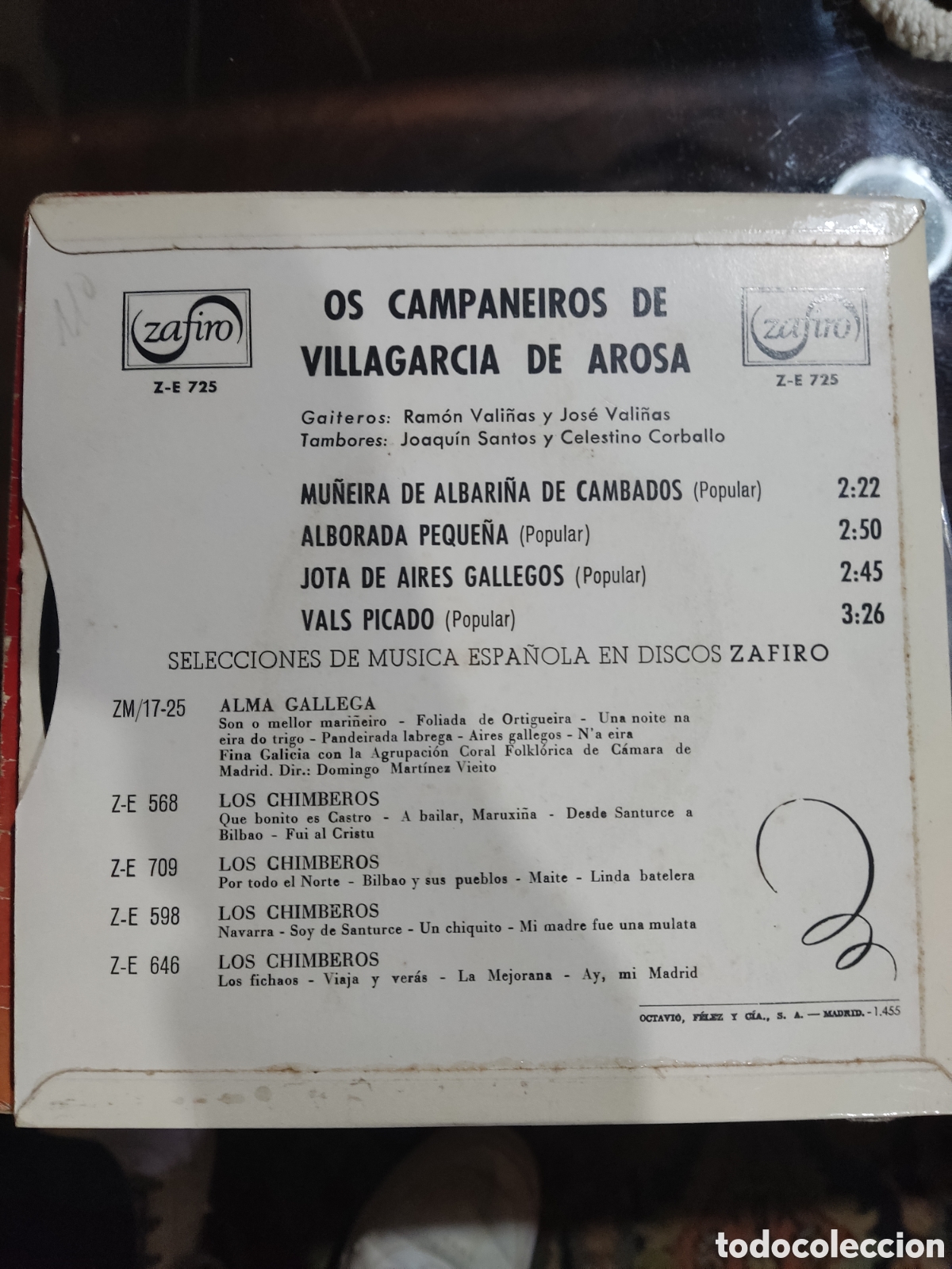 Discos de vinilo: Os campaneiros del a&ntilde;o 1966 - Foto 2