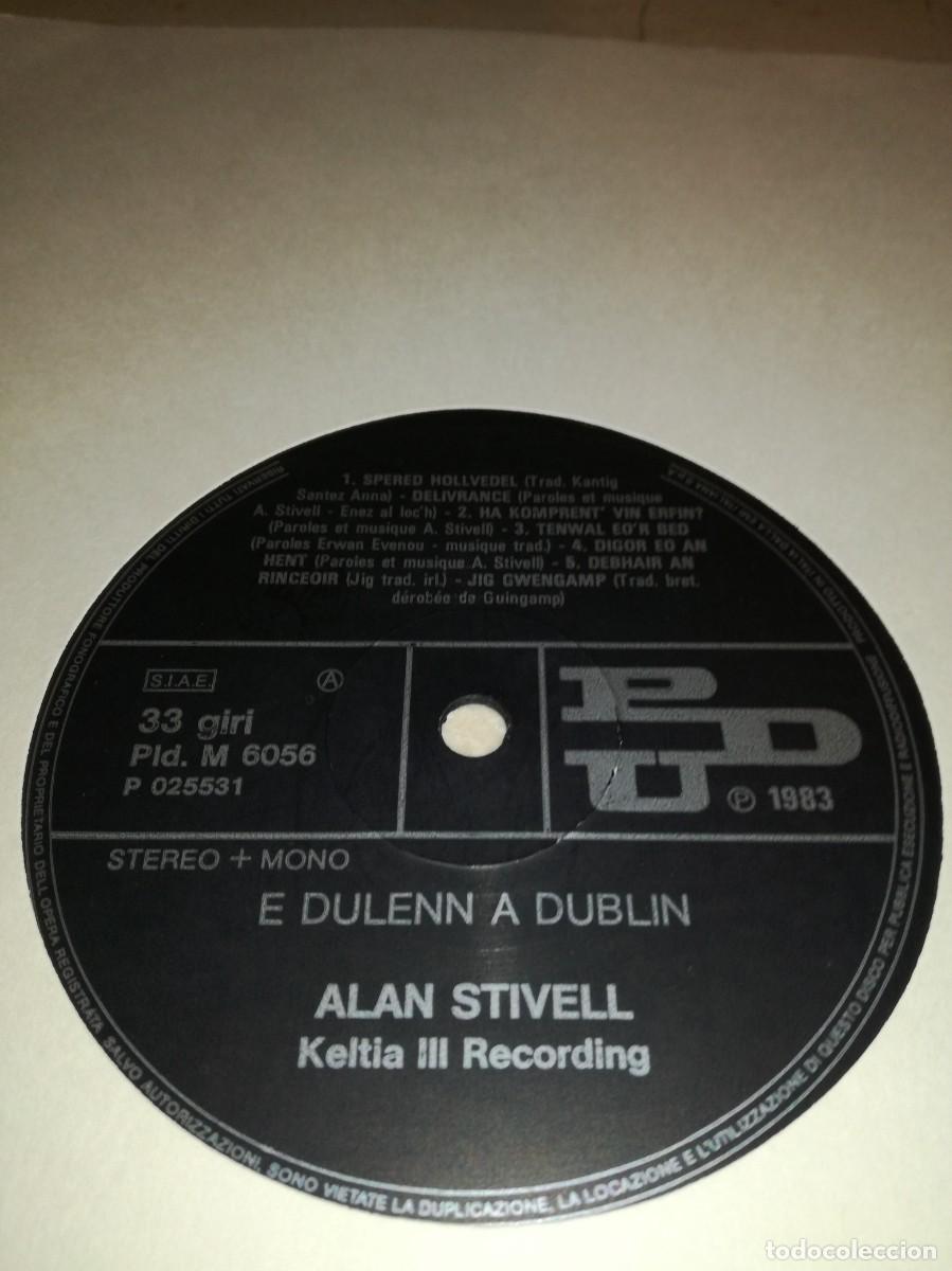 Discos de vinilo: VINILO DE ALAN STIVELL-E DULENN A DUBLIN - Foto 2